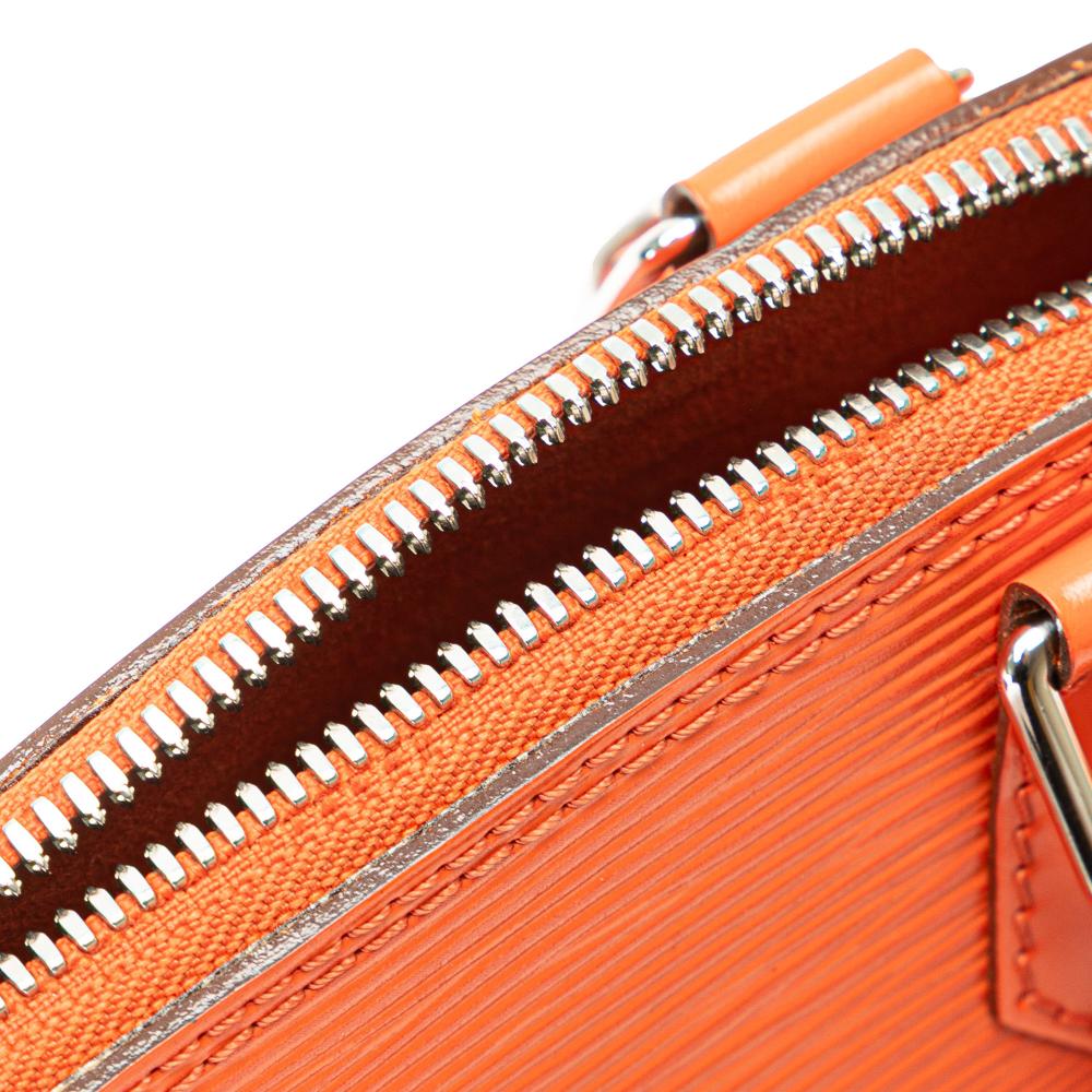 Louis Vuitton B Louis Vuitton Orange Dark Orange Epi Leather Leather Epi Alma BB France
