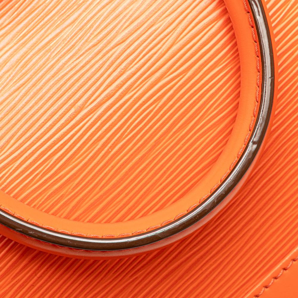 Louis Vuitton B Louis Vuitton Orange Dark Orange Epi Leather Leather Epi Alma BB France