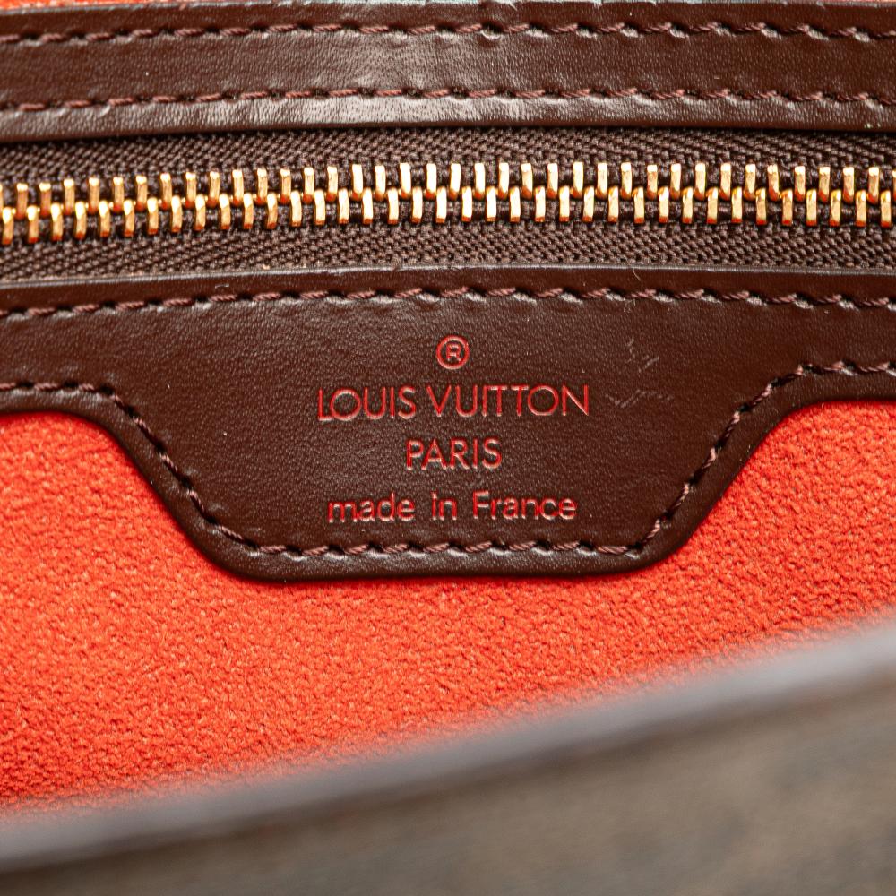 Louis Vuitton B Louis Vuitton Brown Damier Canvas Canvas Damier Ebene Venice Sac Plat France