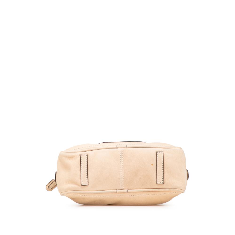 Loewe B LOEWE Brown Light Beige Calf Leather Mini Anagram Tassel Handbag China