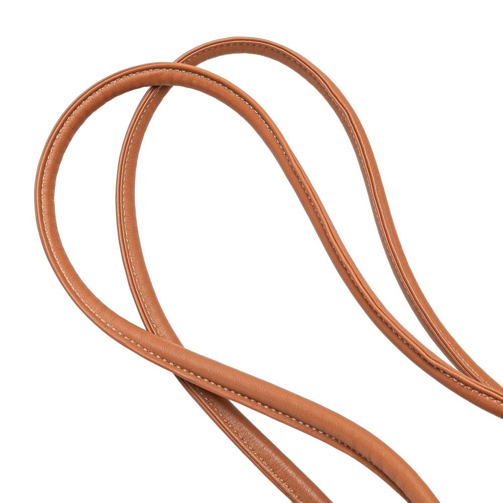 Loewe B LOEWE Brown Light Brown Calf Leather Medium Flamenco Knot Tote Spain