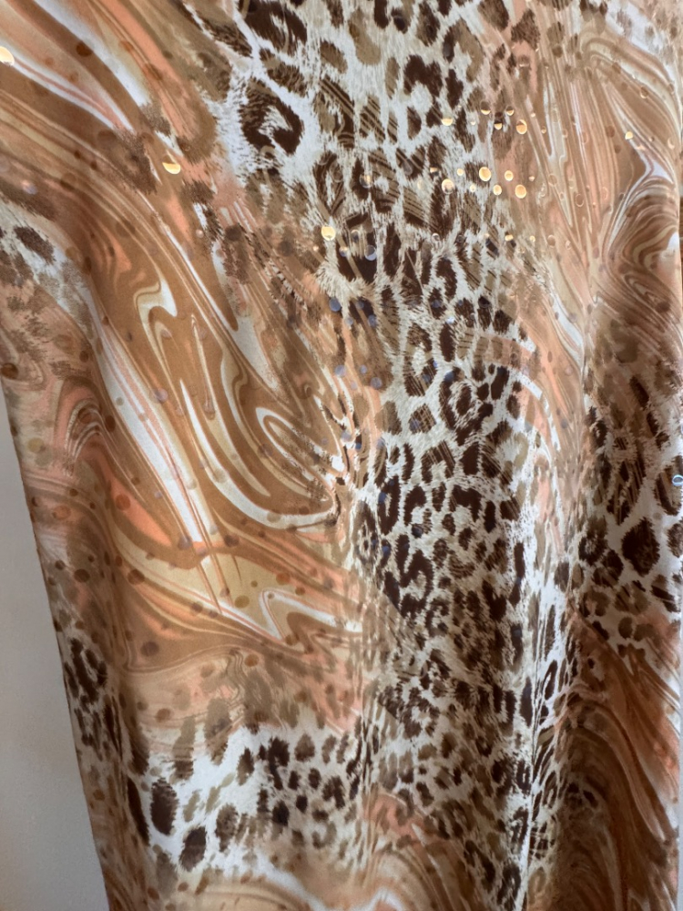 La Perla Verdeluna Day lightweight Lamé Dress