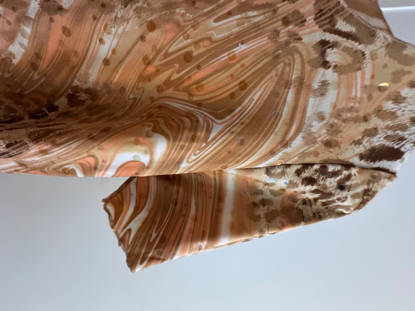 La Perla Verdeluna Day lightweight Lamé Dress