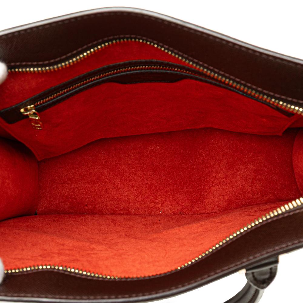 Louis Vuitton B Louis Vuitton Brown Damier Canvas Canvas Damier Ebene Venice Sac Plat France