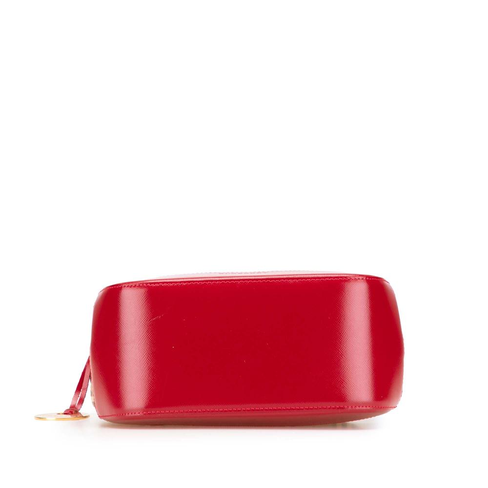 Burberry B Burberry Brown Beige with Red Canvas Fabric Haymarket Check Shoulder Bag United Kingdom