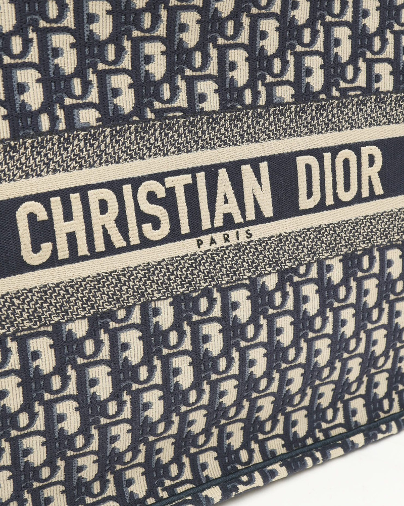 Christian Dior Medium Oblique Book Tote Bag