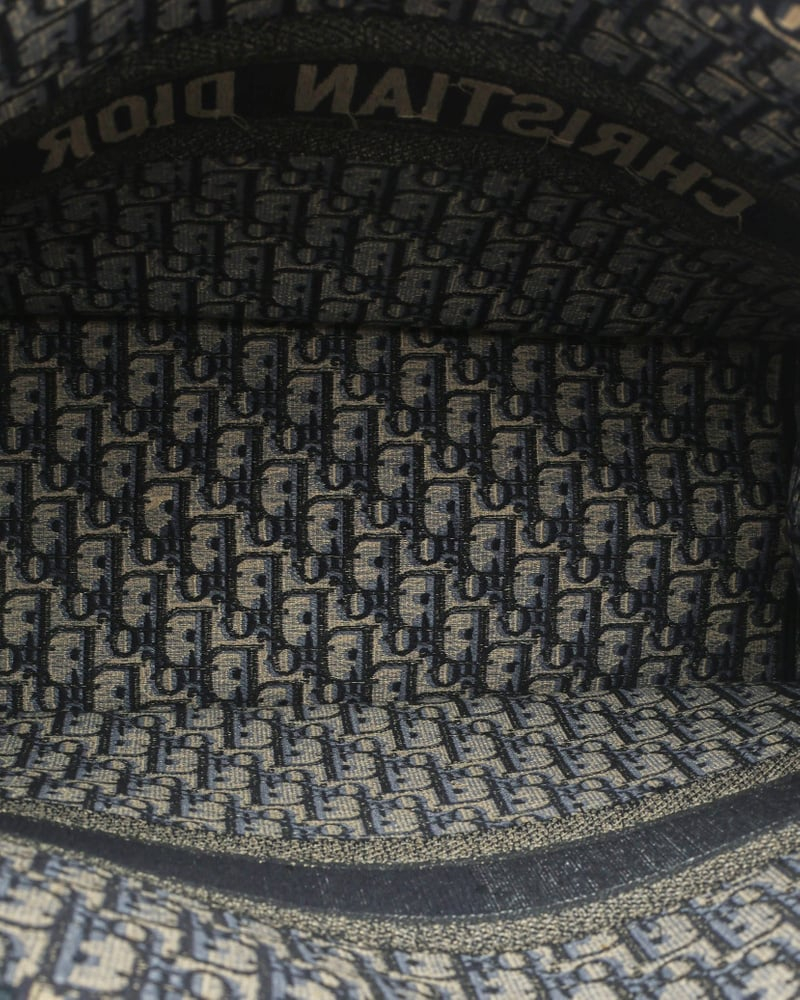 Christian Dior Medium Oblique Book Tote Bag