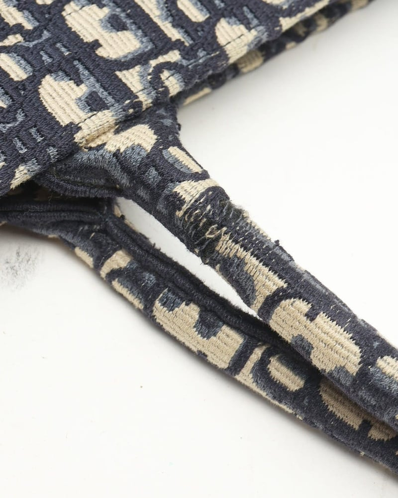 Christian Dior Medium Oblique Book Tote Bag