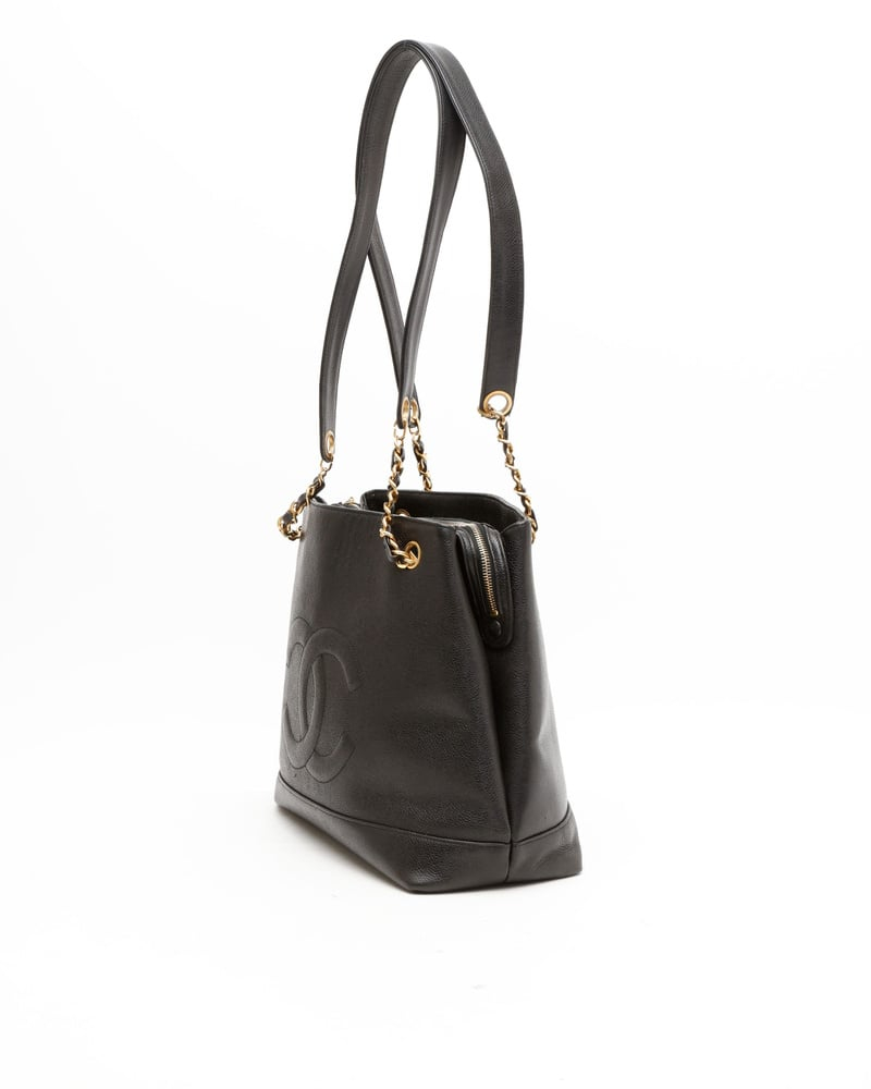 Chanel CC Caviar Chain Bag