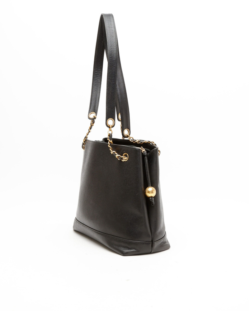 Chanel CC Caviar Chain Bag