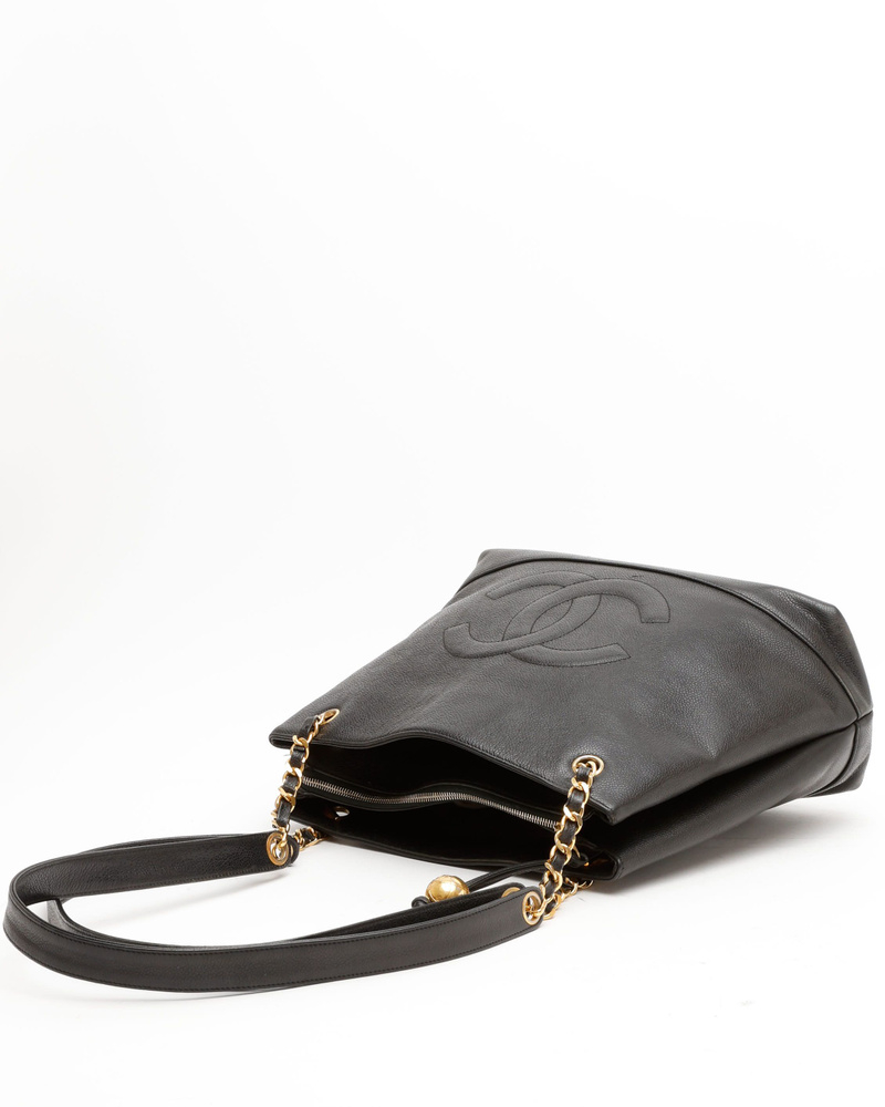 Chanel CC Caviar Chain Bag