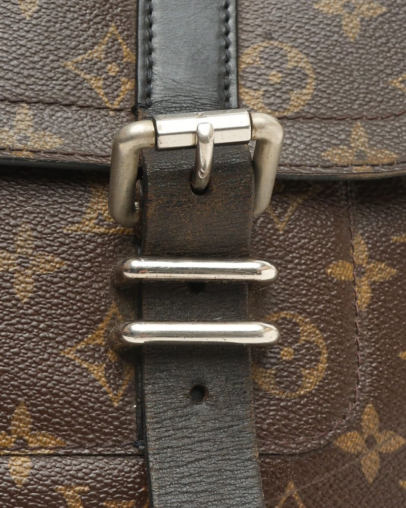 Louis Vuitton Monogram Macassar Larry Business Bag