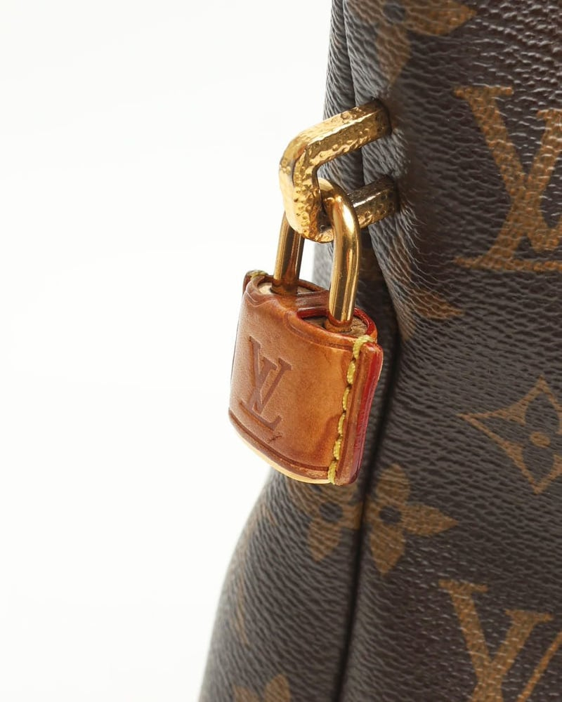Louis Vuitton Monogram Lockit Chain MM Bag