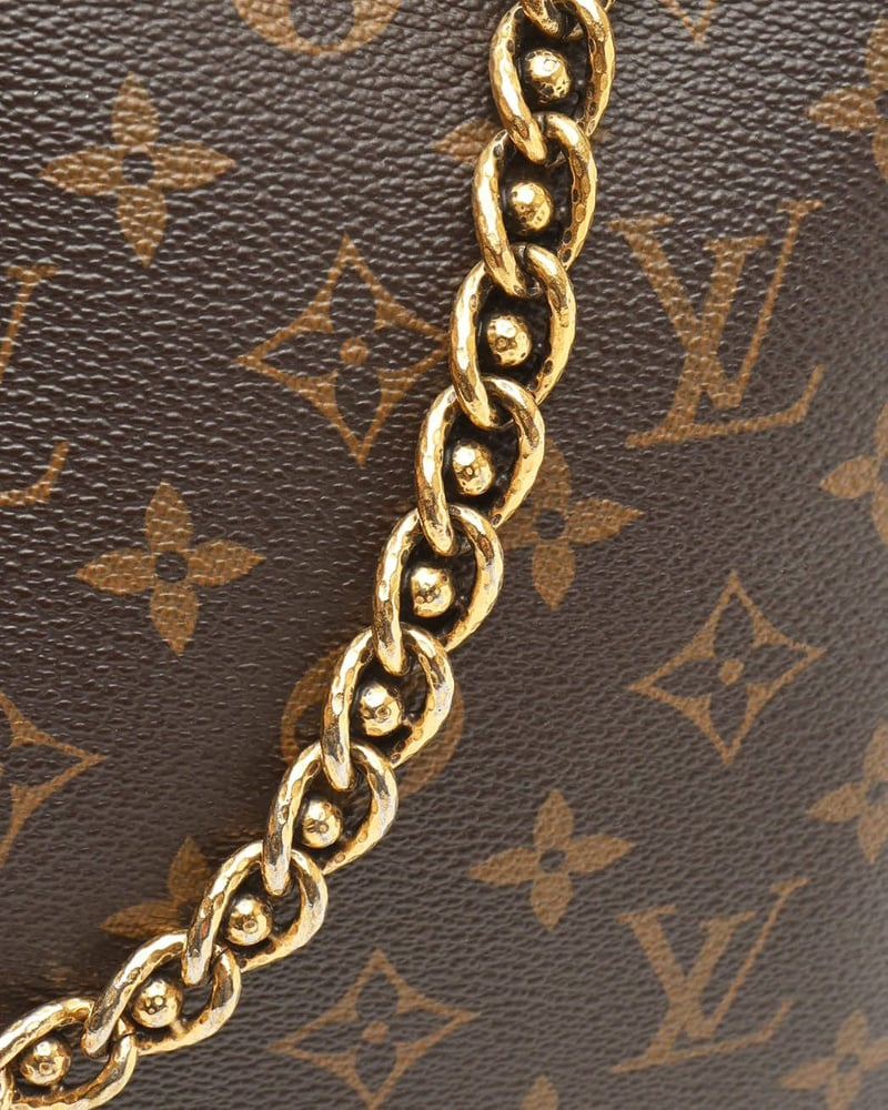 Louis Vuitton Monogram Lockit Chain MM Bag