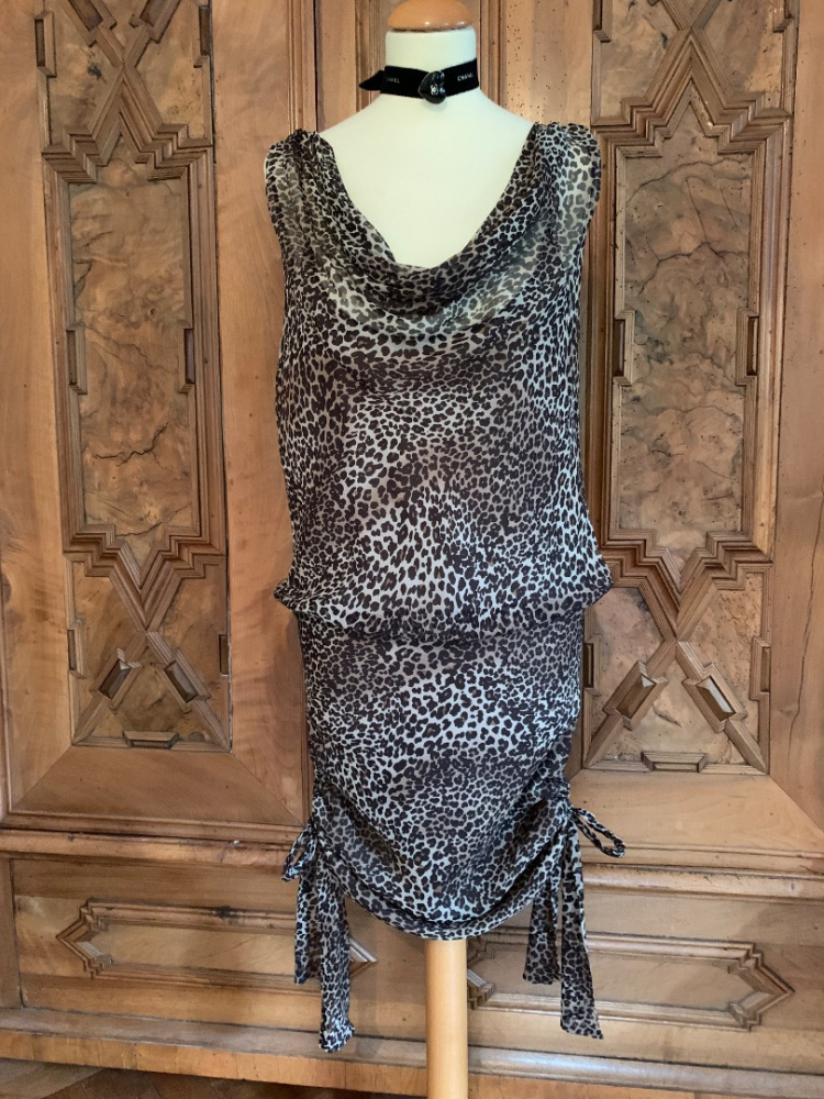 CHEAP & CHIC Moschino MOSCHINO NEW SEIDE KLEID