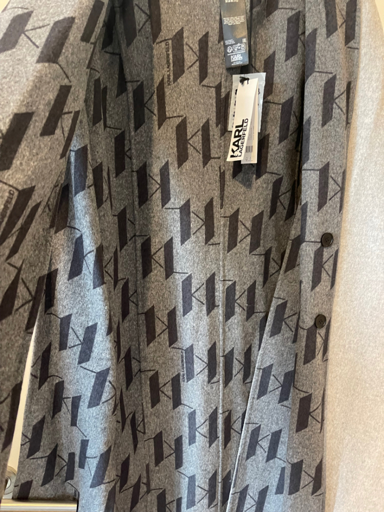 Karl Lagerfeld Reversible KL Monogram Cape