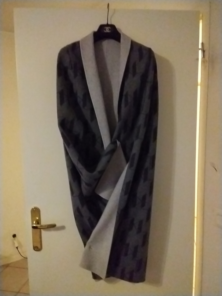 Karl Lagerfeld Reversible KL Monogram Cape