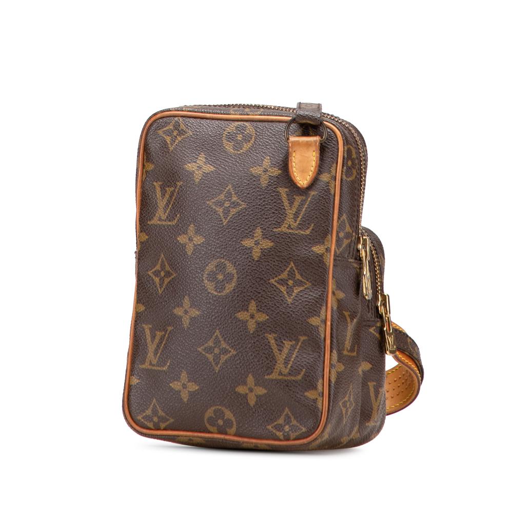 Louis Vuitton B Louis Vuitton Brown Monogram Canvas Canvas Monogram Mini Amazone France
