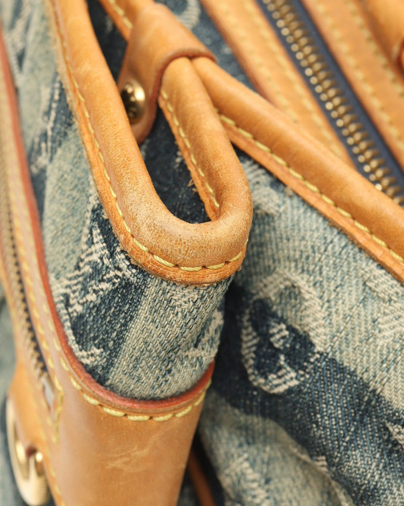 Louis Vuitton Monogram Porte Epaule Raye MM Bag