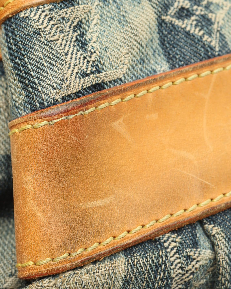 Louis Vuitton Monogram Porte Epaule Raye MM Bag