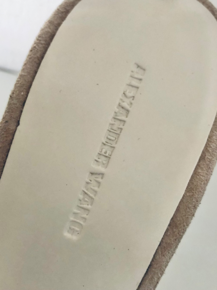 Alexander Wang Sandales en daim