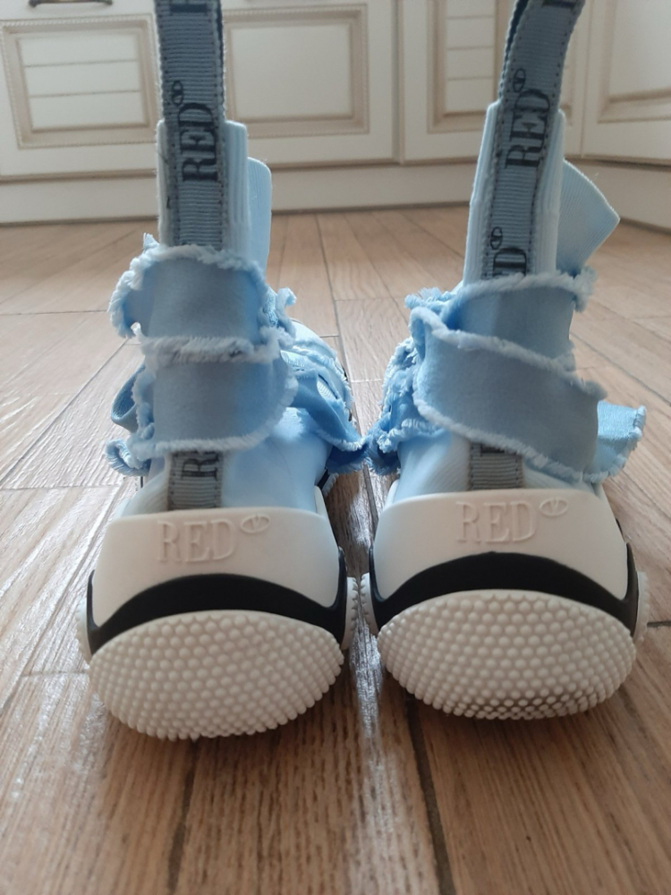 Red Valentino Sock lace up trainers