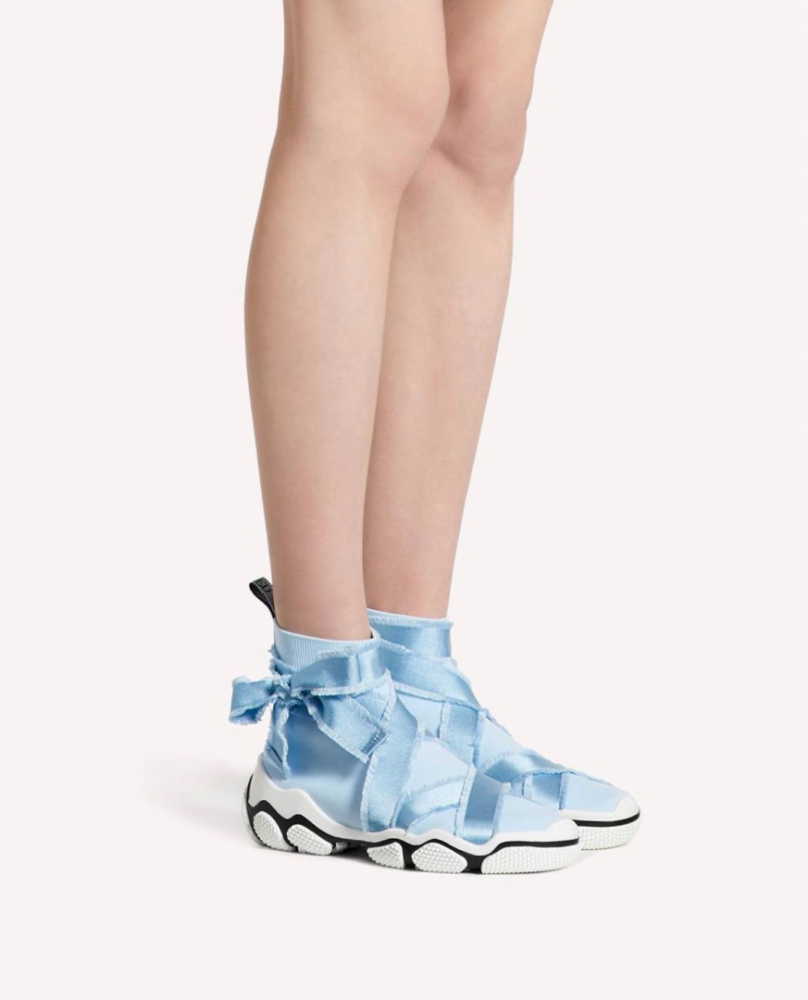 Red Valentino Sock lace up trainers