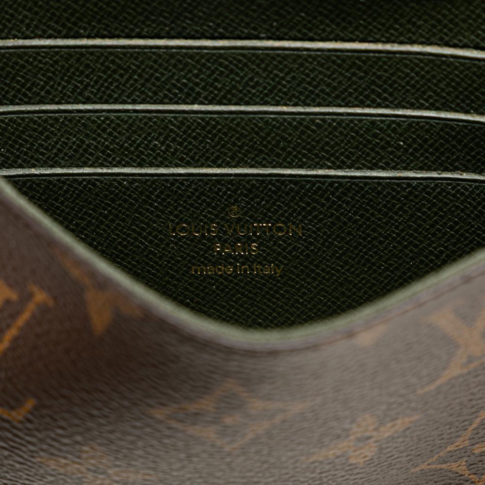 Louis Vuitton B Louis Vuitton Brown Monogram Canvas Canvas Monogram Felicie Strap And Go Italy