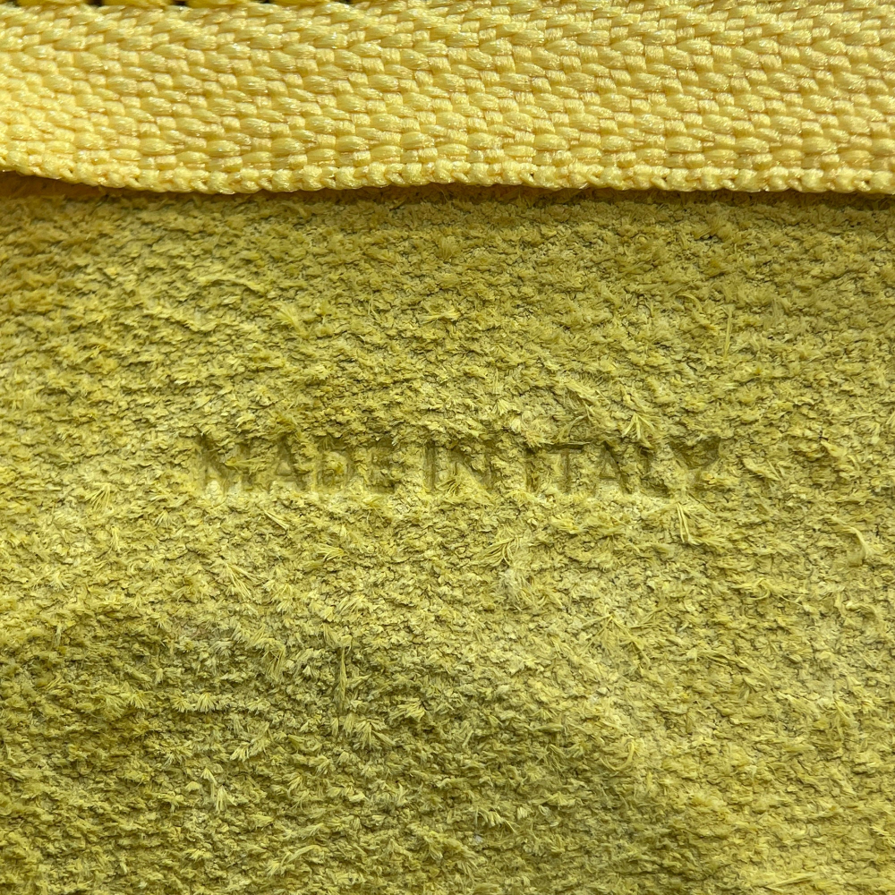 Celine Belt Bag Nano Grained Calfskin Leather 3-Ways Tote Bag Yellow