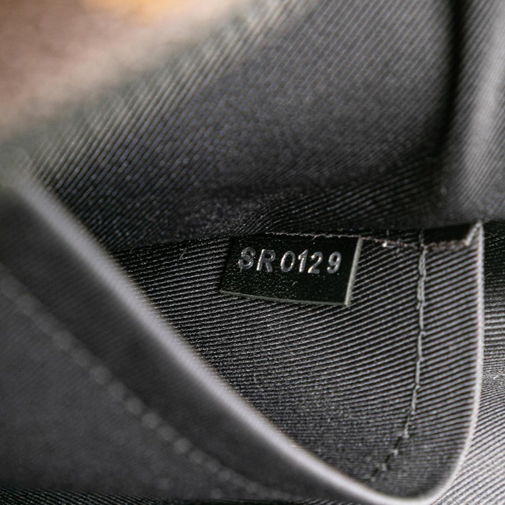 Louis Vuitton B Louis Vuitton Brown with Black Monogram Canvas Canvas Monogram Solar Ray Utility Front Bag France