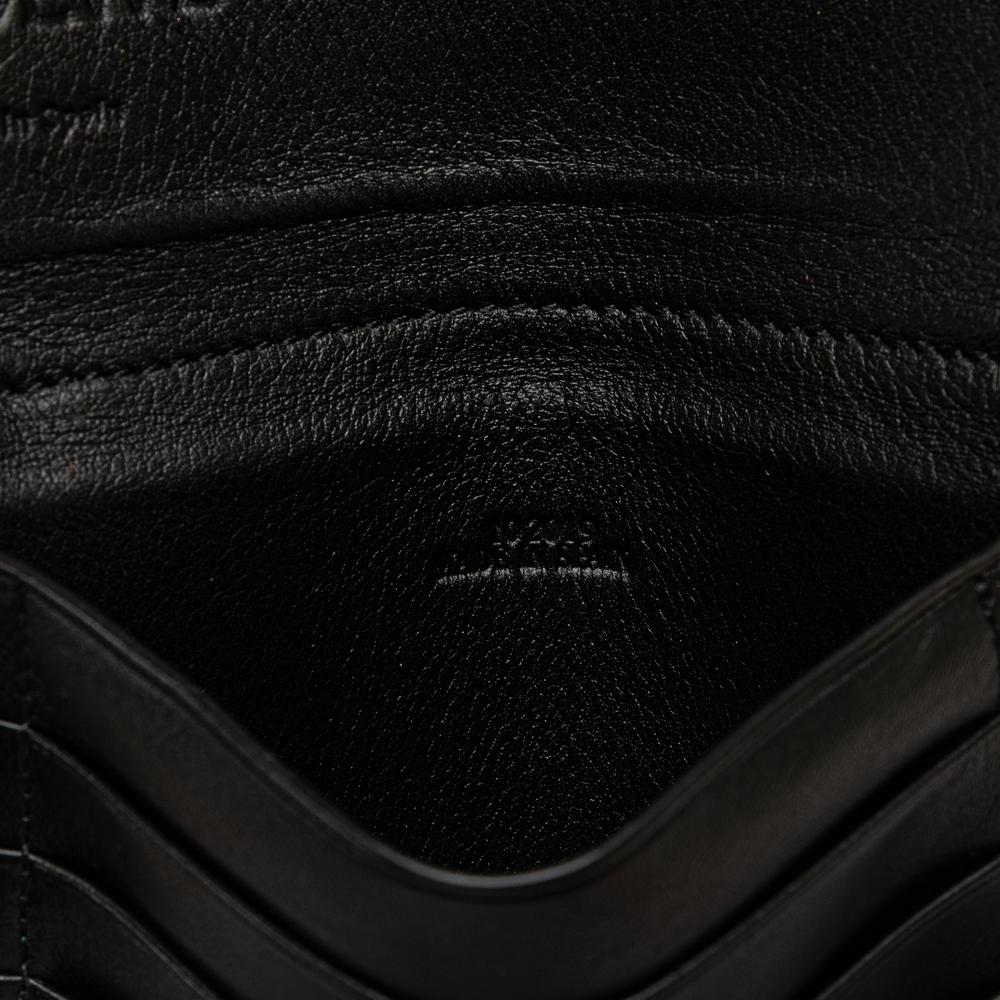 Loewe AB LOEWE Orange Calf Leather Small Soft skin Heel Pouch Spain