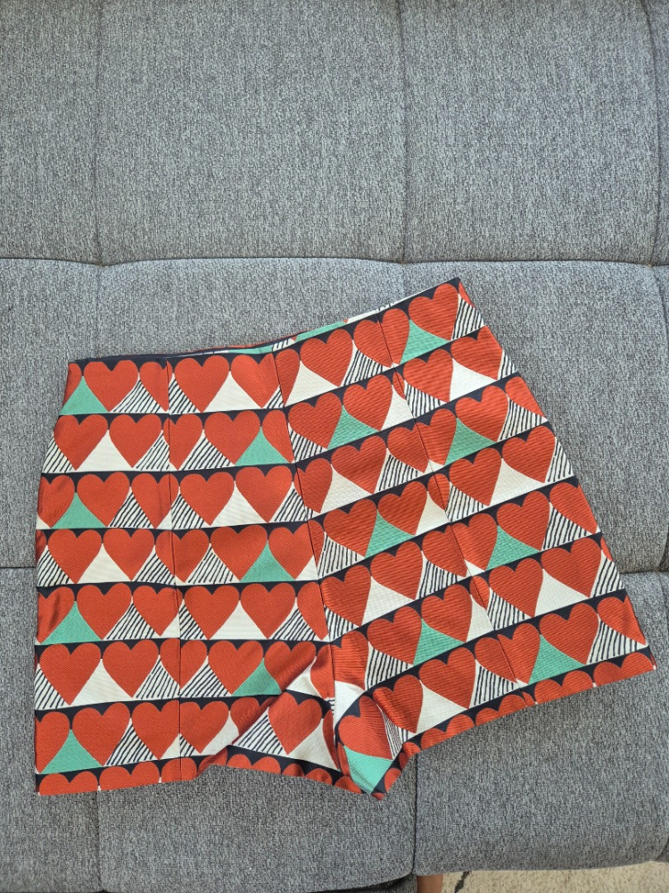 Red Valentino Rock Shorts