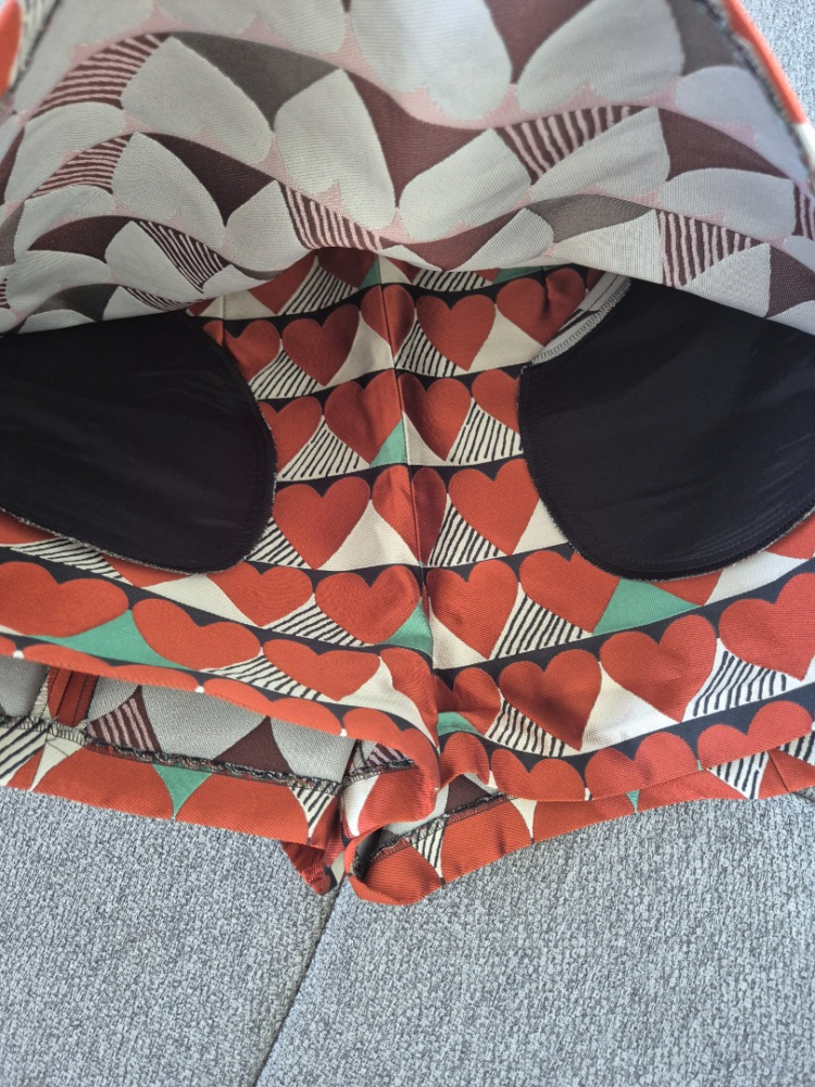 Red Valentino Rock Shorts