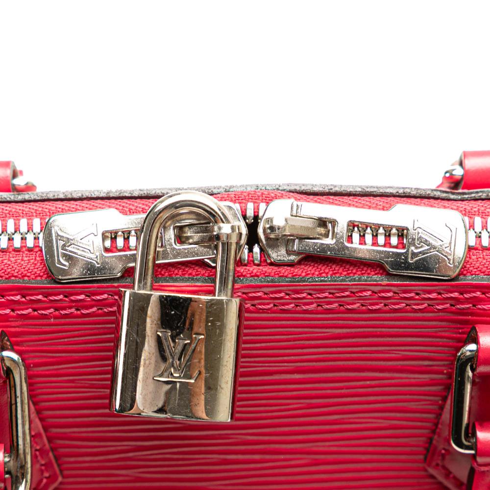 Louis Vuitton B Louis Vuitton Pink Hot Pink Epi Leather Leather Epi Alma BB France