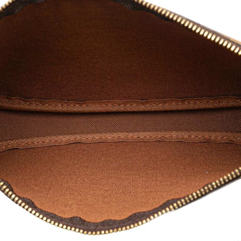 Louis Vuitton B Louis Vuitton Brown Monogram Canvas Fabric Monogram Pochette Accessoires France