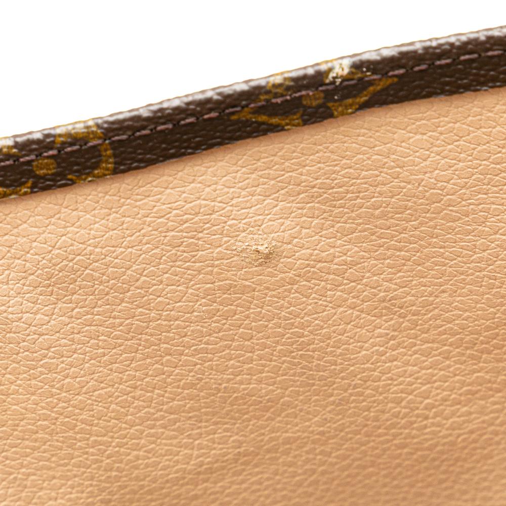 Louis Vuitton B Louis Vuitton Brown Monogram Canvas Canvas Monogram Sac Plat France