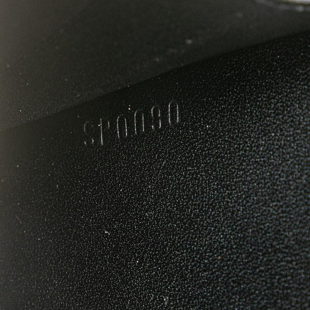 Louis Vuitton AB Louis Vuitton Black Satin Fabric Monogram Mini Ange France