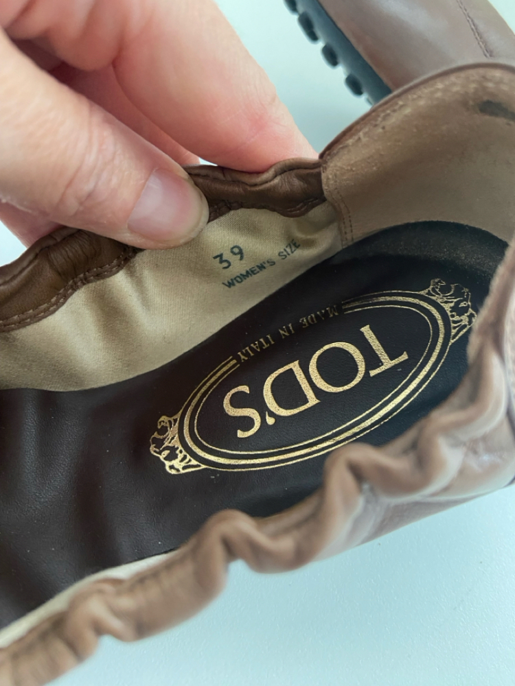 Tods Leather ballerinas