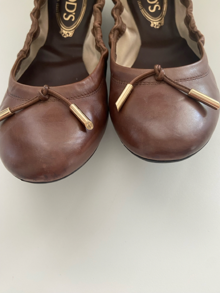 Tods Leather ballerinas
