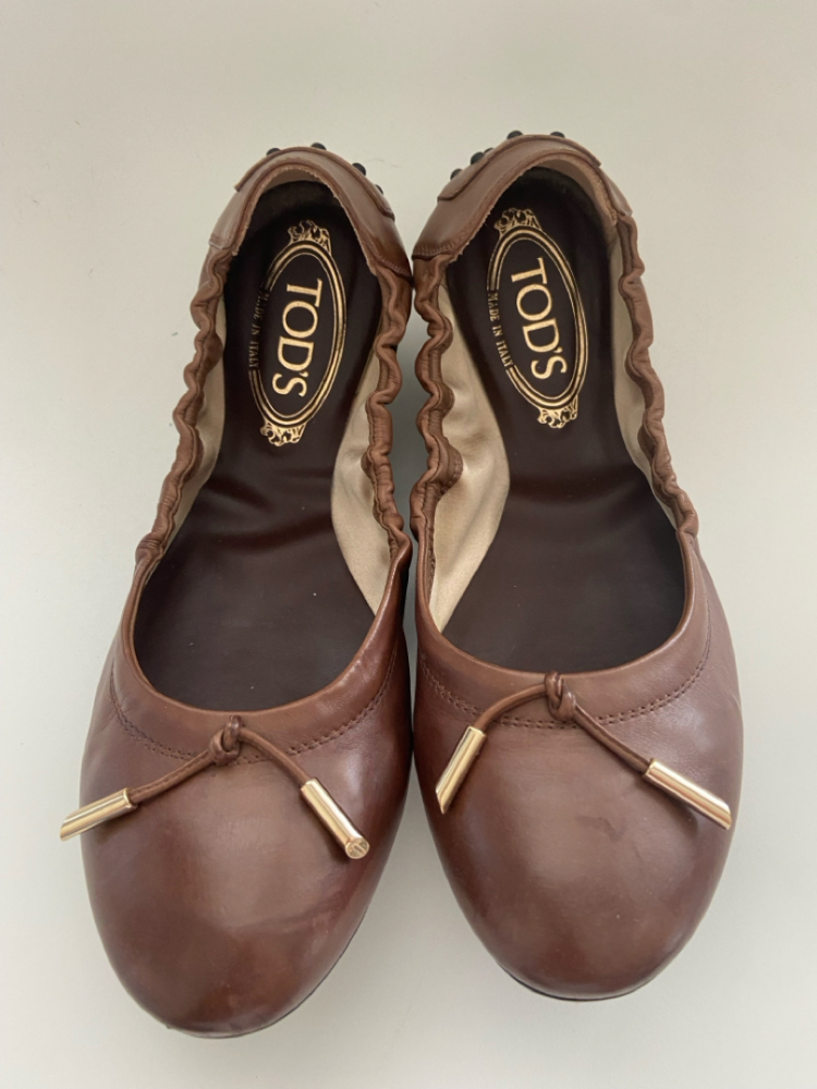 Tods Leather ballerinas