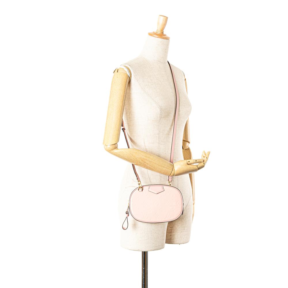 Louis Vuitton B Louis Vuitton Pink Light Pink Vernis Leather Leather Monogram Vernis Beltbag Italy