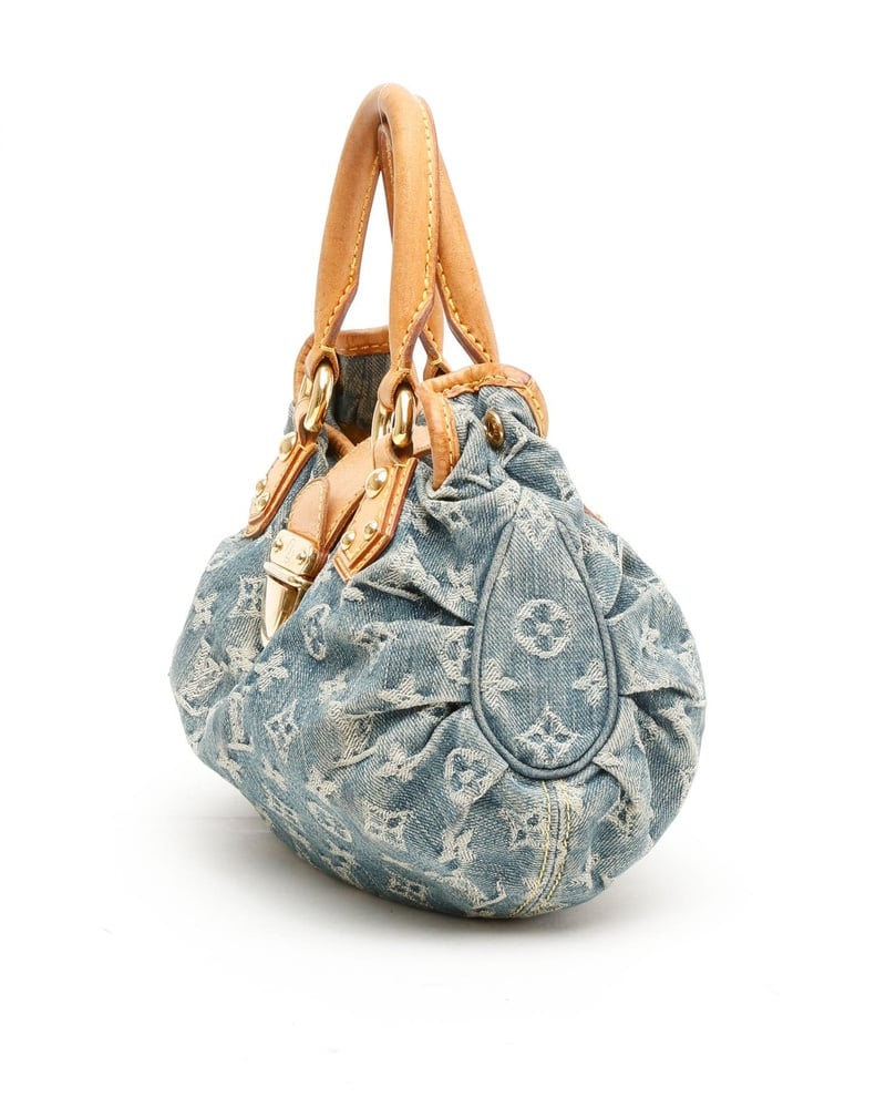Louis Vuitton Monogram Denim Pleaty Handbag