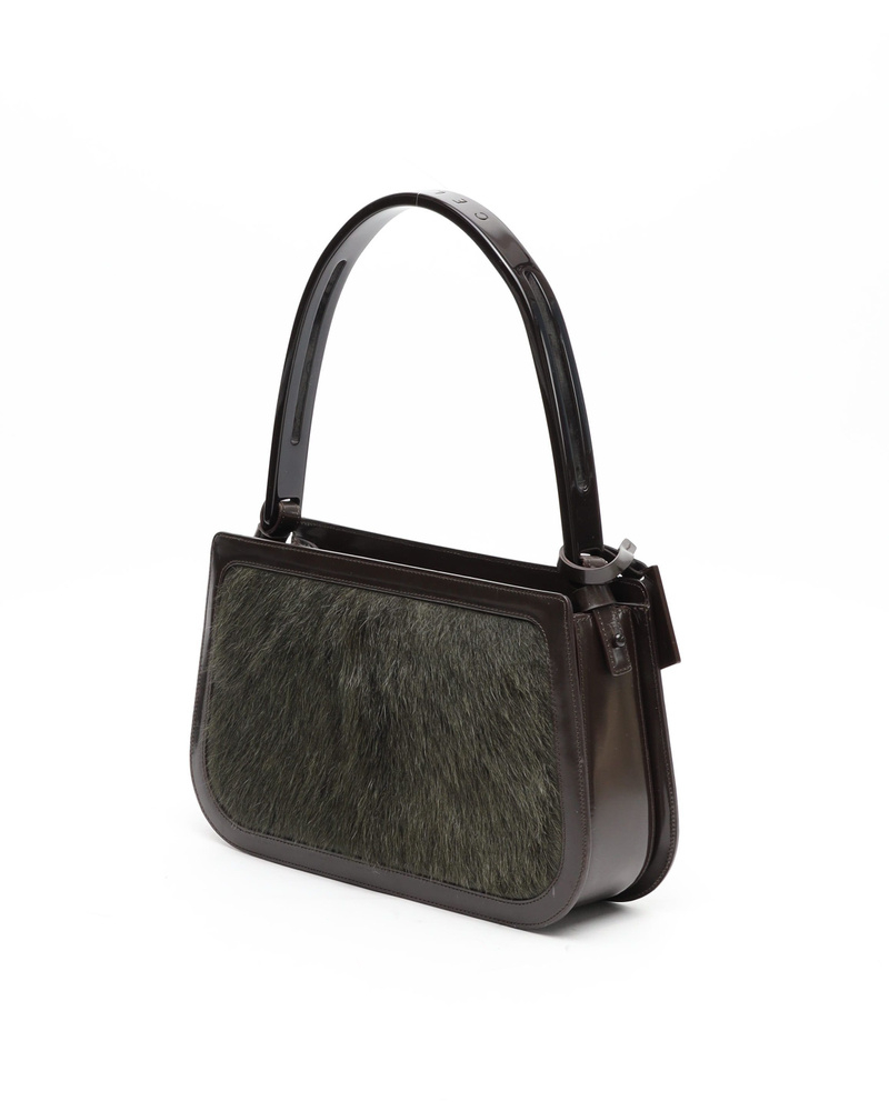 Celine Céline Pony Shoulder Bag