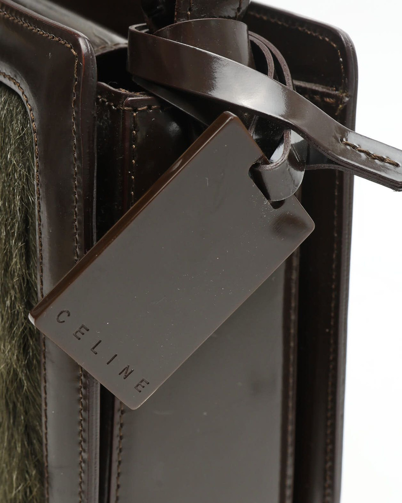 Celine Céline Pony Shoulder Bag