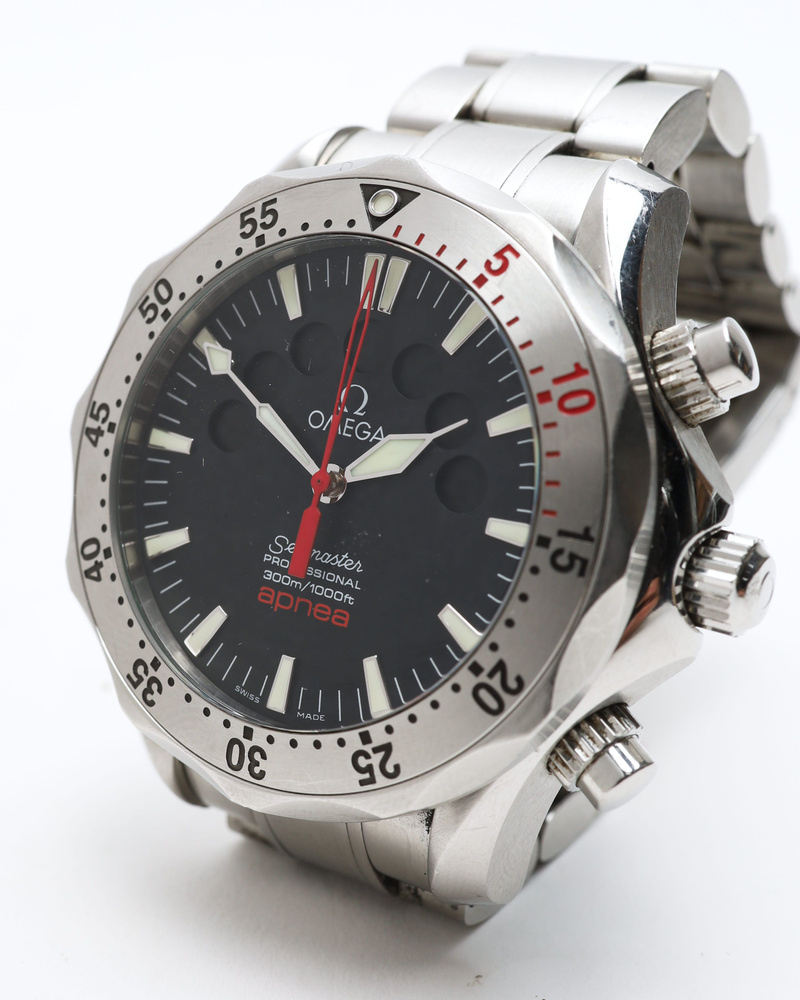 Omega Seamaster Apnea 41,5mm Jacques Mayol Rare Chronograph Watch