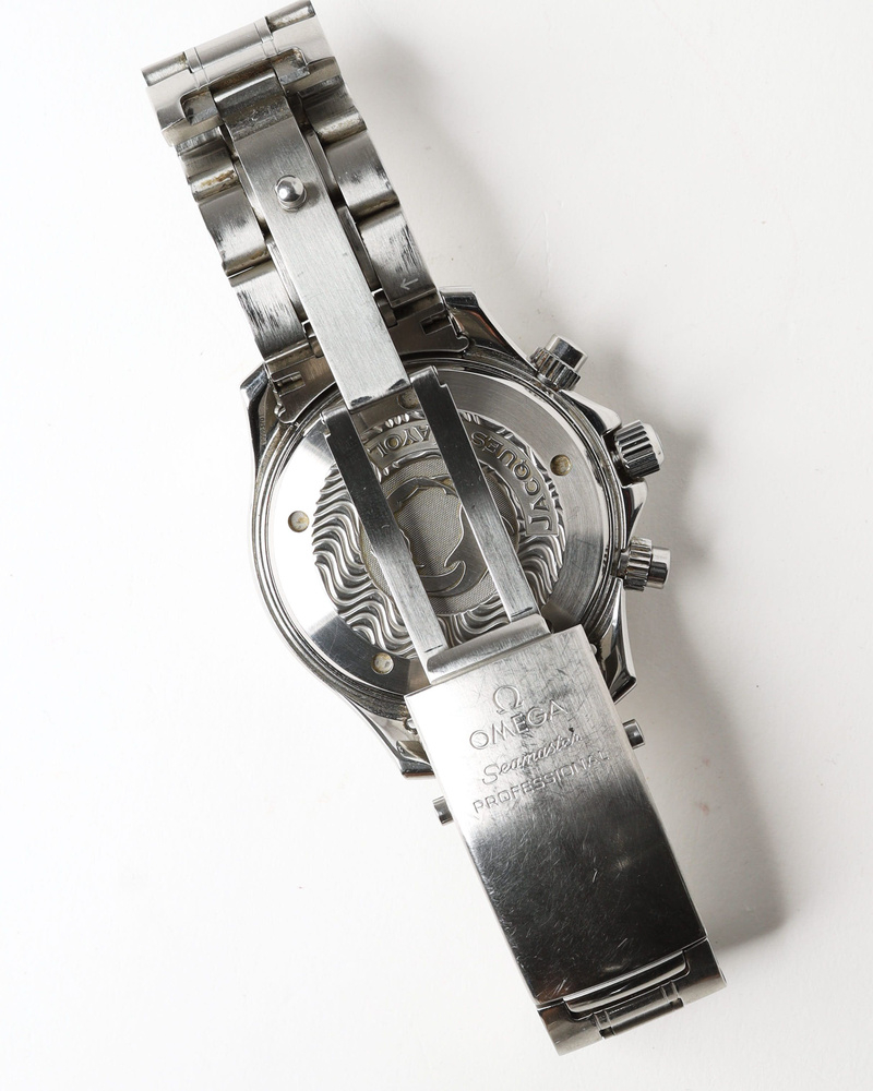 Omega Seamaster Apnea 41,5mm Jacques Mayol Rare Chronograph Watch