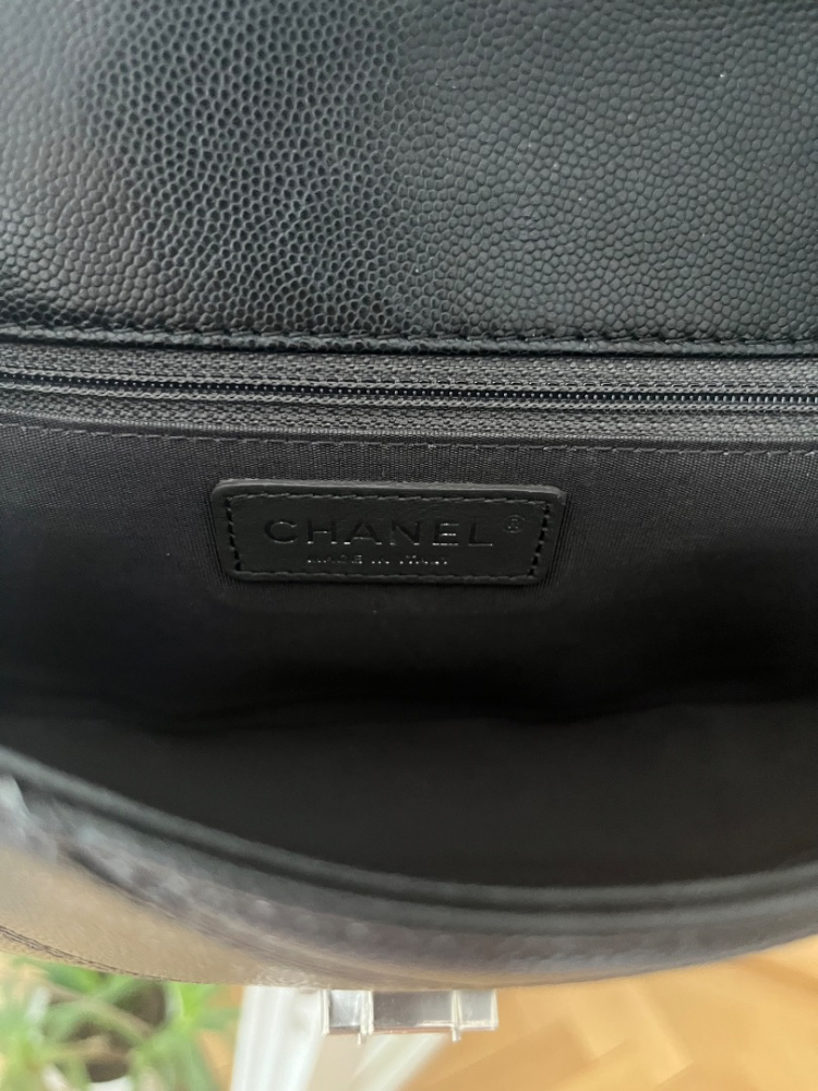 Chanel herringbone bag