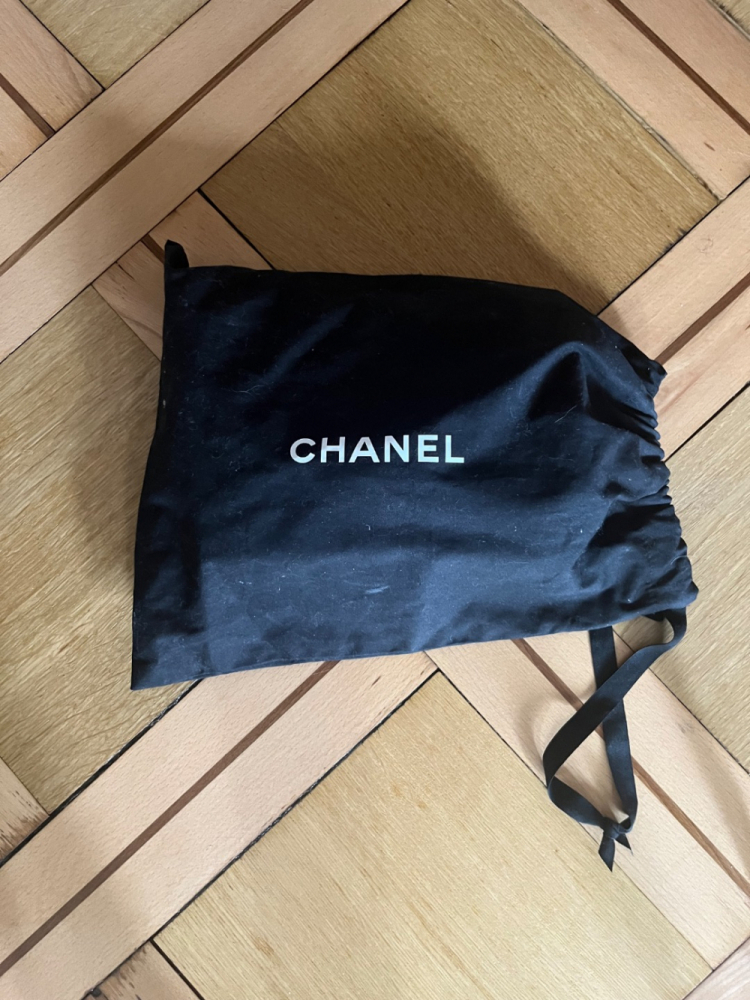Chanel herringbone bag