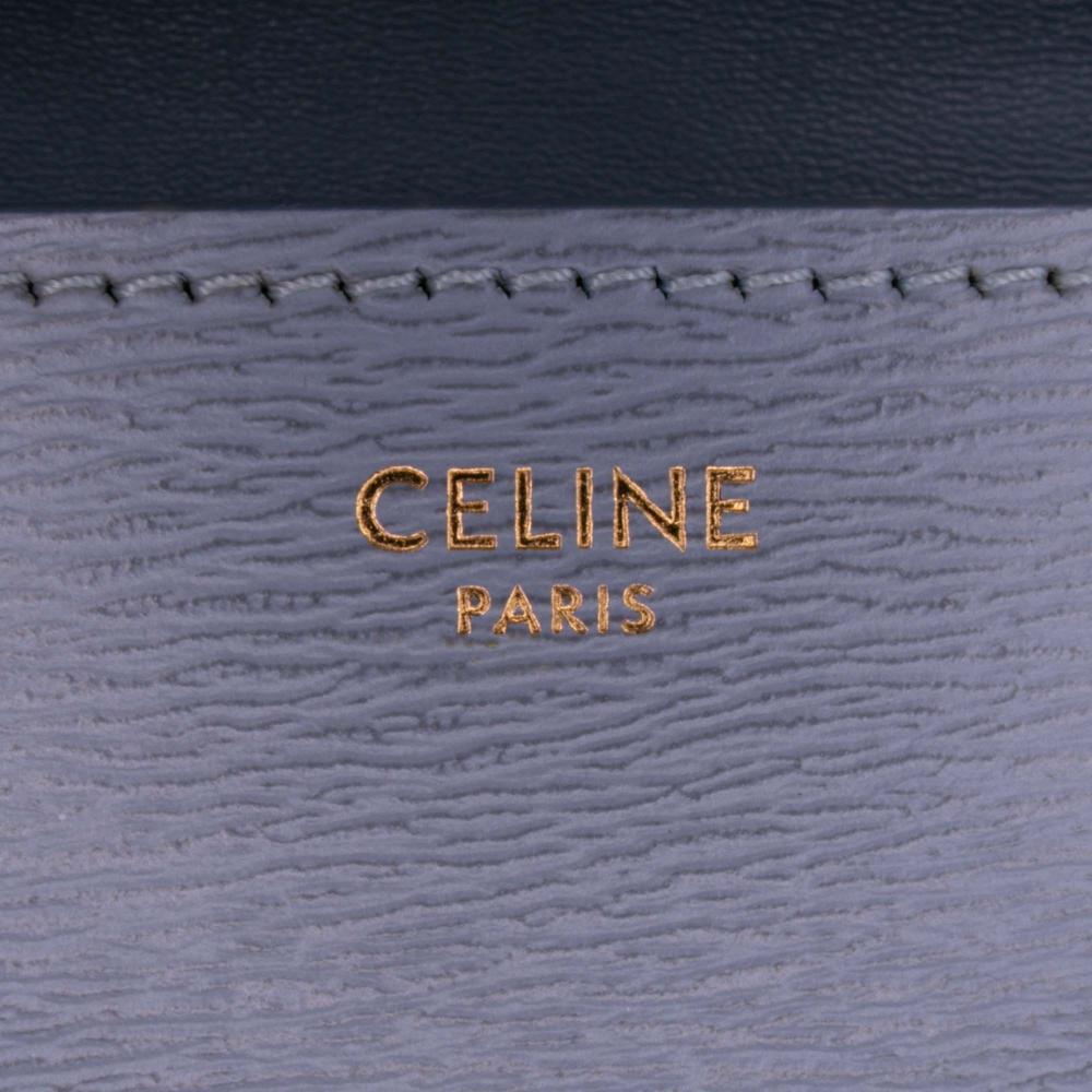 Celine B Celine Purple Light Purple Calf Leather Teen Liege skin Classic Box Italy