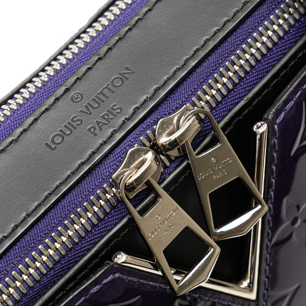 Louis Vuitton B Louis Vuitton Purple Vernis Leather Leather Monogram Vernis Melrose France